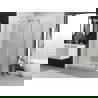 Mexen Exo sprchový kút posuvný 120 x 75 cm, transparentný, chróm - 8151-120-075-01-00