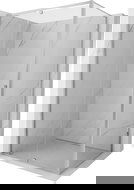 Mexen Exo skriňa sprchy otváracia 150 x 110 cm, priehľadná, chróm - 819-150-110-01-00