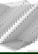 Mexen Exo sprchovací kút s otváracími dverami 160 x 110 cm, priehľadný, chróm - 819-160-110-01-00