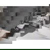 Mexen Velar L vaňová zástena dvojkrídlová posuvná 75 x 150 cm, priehľadná, gun metal - 896-075-003-01-95