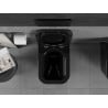 Mexen Teo WC misa Rimless s pomaly padajúcim doskom slim, duroplast, čierny lesk - 30854070