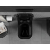 Mexen Teo WC misa Rimless so sedadlom s pomalým sklápaním slim, duroplast, čierny lesk - 30854070