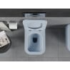 Mexen Teo WC misa Rimless s pomaly uzatvárajúcou tenkou doskou, duroplast, šedo-modrá matná - 30854069