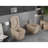 Mexen Teo wc misa Rimless s pomaly padacou doskou slim, duroplast, matná kapučíno - 30854064