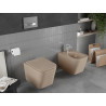 Mexen Teo wc misa Rimless s pomaly padacou doskou slim, duroplast, matná kapučíno - 30854064