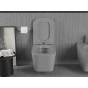 Mexen Teo WC misa Rimless s doskou s pomalým uzatváraním slim, duroplast, svetlosivá matná - 30854061
