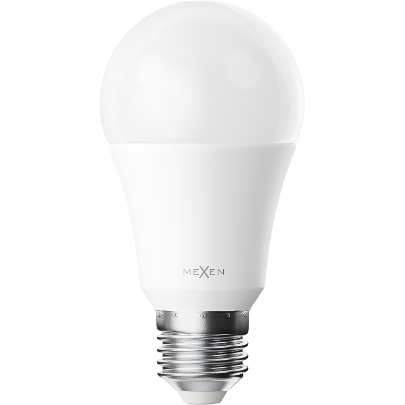 Mexen Nova LED žiarovka E27, A60, 10W, Studená - 6500K, 1055 lm - L100-E27-1065-01
