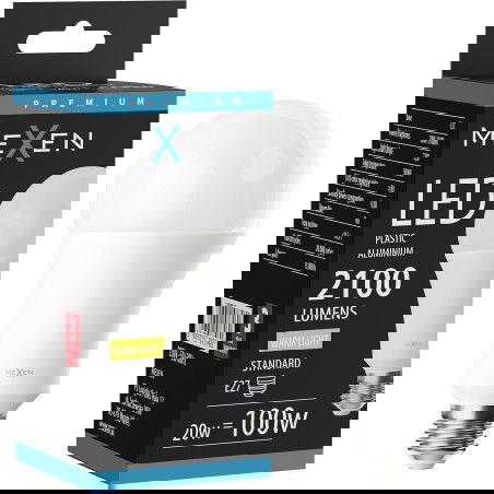 Mexen Nova LED žiarovka E27, A70, 20W, Teplá - 3000K, 2100 lm - L100-E27-2030-01