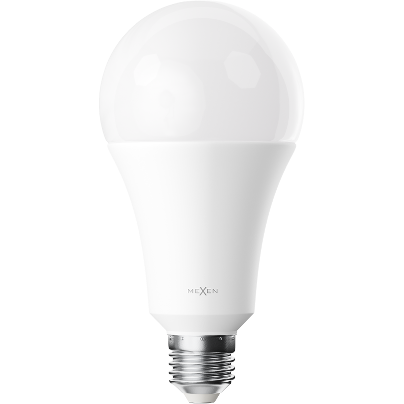 Mexen Nova LED žiarovka E27, A70, 20W, Studená - 6500K, 2100 lm - L100-E27-2065-01