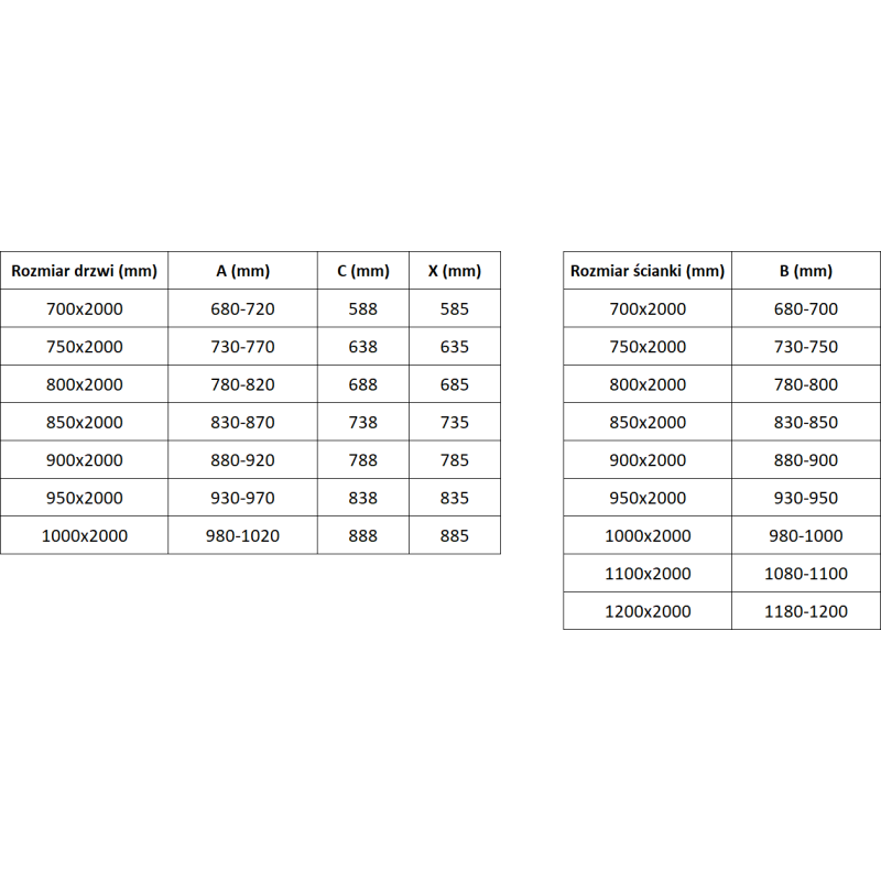 Mexen Exo sprchová kabína jednokrídlová 85 x 80 cm, transparentná, zlatá - 817-085-080-50-00