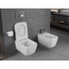 Mexen Stella miska WC Rimless s doskou s pomalým zatváraním slim, duroplast, biely lesk - 30680900