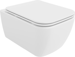 Mexen Stella WC misa Rimless s pomaly padajúcim sedátkom, duroplast, biela - 30680900