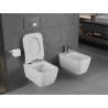 Mexen Stella WC misa Rimless s doskou pomaly padajúcou slim, duroplast, biely lesk - 30680800