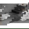 Mexen Stella WC misa Rimless so sedadlom s pomalým sklápaním slim, duroplast, biely lesk - 30680800