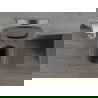 Mexen Rico WC misa Rimless s pomaly padajúcim sedátkom, duroplast, šedá tmavomatná - 30724071