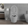 Mexen Rico miska WC Rimless s doskou so spomaleným sklápaním slim, duroplast, svetlosivá matná - 30724061