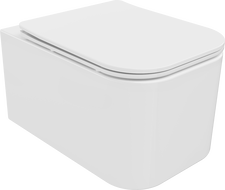 Mexen Elis WC misa Rimless so sedadlom so spomaleným zatváraním slim, duroplast, biely lesk - 30910600