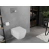 Mexen Elis WC misa Rimless s sedadlom pomaly padajúcim slim, duroplast, biel lesk - 30910600
