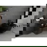 Mexen Madox WC misa Rimless s pomaly padajúcim sedátkom, duroplast, Čierna matná - 30154070