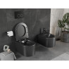 Mexen Sofia WC misa Rimless, čierna matná - 3354XX85