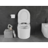 Mexen Sofia WC misa Rimless so sklápajúcim sedadlom slim, duroplast, biela lesklá - 30540100