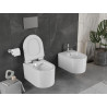Mexen Sofia WC misa Rimless so sklápajúcim sedadlom slim, duroplast, biela lesklá - 30540100