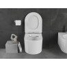 Mexen Sofia WC misa Rimless s pomaly padavou slim doskou, duroplast, biel lesk - 30540300