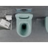 Mexen Lena WC misa Rimless s doskou pomaly padajúca slim, duroplast, svetlo zelená matná - 30224048