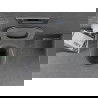 Mexen Lena WC misa Rimless s pomaly padajúcim sedátkom, duroplast, Šedá tmavomatná - 30224071