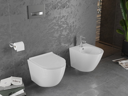 Mexen Lena WC misa Rimless s pomaly padajúcim sedátkom, duroplast, biela - 30220500