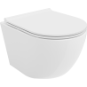 Mexen Lena WC misa Rimless s doskou pomaly padacou slim, duroplast, biela lesklá - 30220500