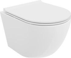 Mexen Lena miska wc Rimless s doskou pomaly klesajúcou slim, duroplast, biela lesk - 30220500