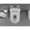 Mexen Lena wc misa Rimless s pomaly zatvárajúcim sa sedadlom slim, duroplast, biela lesk - 30220400