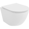 Mexen Lena WC misa Rimless s doskou pomalým sklápaním slim, duroplast, biela lesk - 30220400