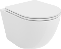 Mexen Lena WC misa Rimless s pomaly zatvárajúcim sedadlom slim, duroplast, biela lesklá - 30220300