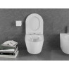 Mexen Lena WC misa Rimless s pomaly zatvárajúcim sedadlom slim, duroplast, biela lesklá - 30220300