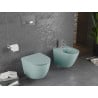 Mexen Lena WC misa Rimless s doskou pomaly padajúca slim, duroplast, svetlo zelená matná - 30224048