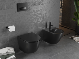 Mexen Lena závesný bidet, čierny mat - 35224885
