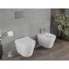 Mexen Rico misa WC Rimless s doskou s pomalým zatváraním slim, duroplast, biela lesklá - 30720500