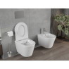 Mexen Rico miska WC Rimless s pomaly padajúcim sedátkom slim, duroplast, biela lesklá - 30720500