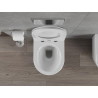 Mexen Rico WC misa Rimless so spomaleným zatváraním slim, duroplast, biely lesk - 30720300