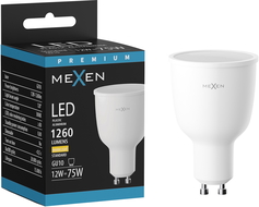 Mexen Nova LED žiarovka GU10, 12W, Teplá - 3000K, 1260 lm - L108-GU10-1230-01