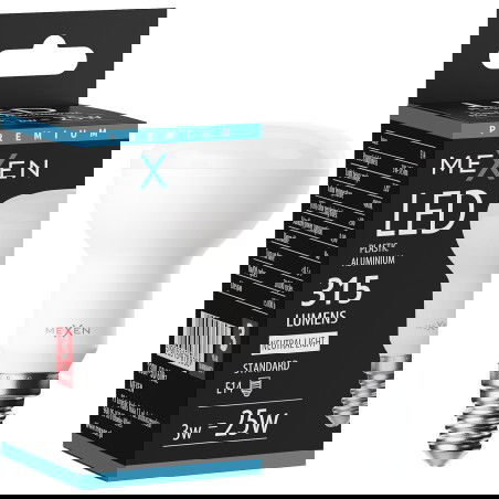 Mexen Nova LED žiarovka E14, R50, 3W, Neutrálna - 4000K, 315 lm - L103-E14-0340-01