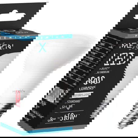 Mexen Nova LED žiarovka E14, R50, 8W, Neutrálna - 4000K, 840 lm - L103-E14-0840-01