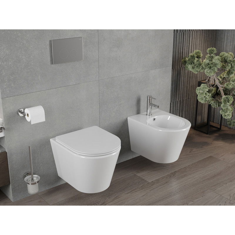Mexen Rico závesný bidet, biely - 35724800