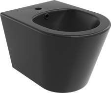 Mexen Rico závesný bidet, čierny matný - 35724885