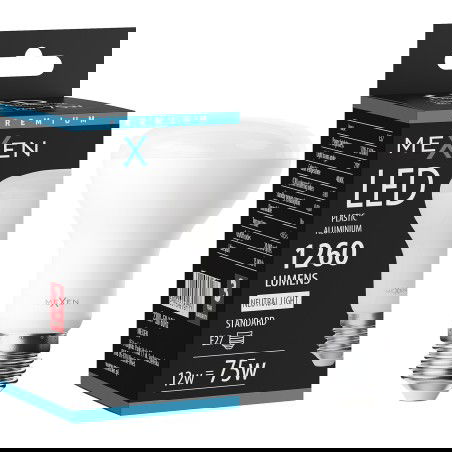 Mexen Nova LED žiarovka E27, R63, 12W, Neutrálna - 4000K, 1260 lm - L104-E27-1240-01