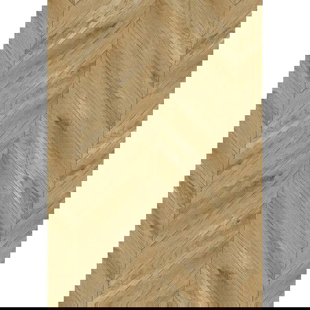 Mexen Manhattan vinylové panely francúzsky rybia kosť 650 x 127 mm SPC 6,5 mm, podložka IPEX 1,5 mm, 4 V-Drážka, Dub -