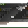 Mexen Vito granitový jednokomorový drez 520 x 490 mm, Čierna škvrnitá, Sifón Čierna - 6503521000-76-B