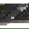 Mexen Mario granitový dvojkomorový drez 820 x 436 mm, Čierna škvrnitá, Sifón Čierna - 6504822000-76-B